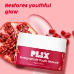 PLIX - THE PLANT FIX Pomegranate 1% Retinol & 1% Bakuchi Oil Anti Ageing Night Cream | Reduces Fine Line & Wrinkles | For Men & Women | 50 G - Image 5