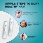 Beauty Garage Botoplex K9 Shampoo And Conditioner For Women | 300ml + 300ml Combo | Sulfate Phosphate Paraben Free Duo With Frizz Control | Shampoo And Conditioner For Color Maintenance - Image 4