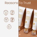 Swiss Beauty Primer Mousse Foundation Weightless Smooth & Velvet Touch, Matte Finish, Face MakeUp, White, 30ml - Image 7