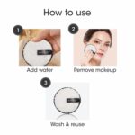 Swiss Beauty Soft & Gentle Cleansing Reusable Makeup Remover Pad| Easily Removes Stubborn Face & Eye Makeup | Pack of 1 | 8gm | Shade-2 - Image 3