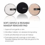Swiss Beauty Soft & Gentle Cleansing Reusable Makeup Remover Pad| Easily Removes Stubborn Face & Eye Makeup | Pack of 1 | 8gm | Shade-2 - Image 4