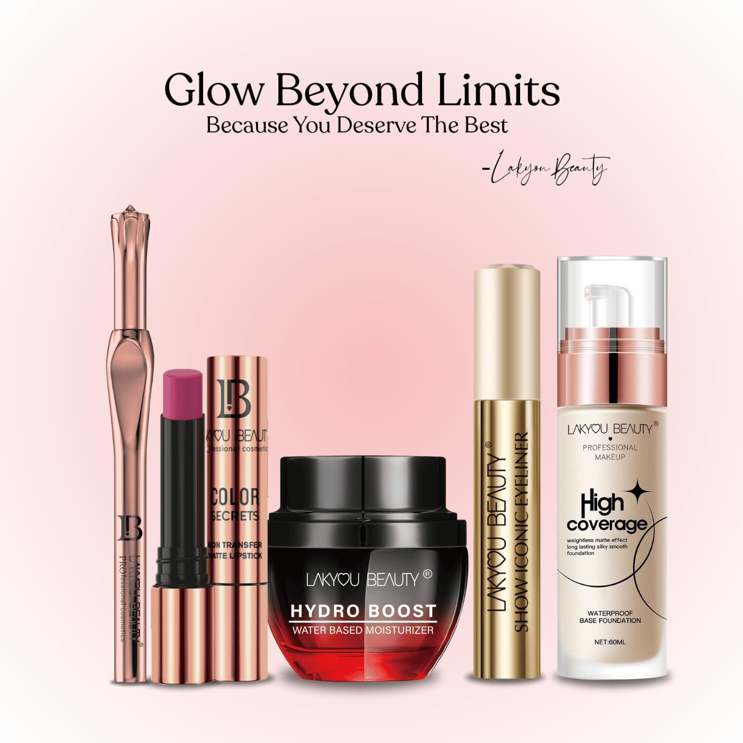 Lakyou Beauty Moisturizer Cream 50ml | Hydro Boost Water Based Face Moisturizer for Dry Skin | Lightweight, Non Greasy, 24hr Hydration | Fast Absorbing for All Skin Types - Image 6