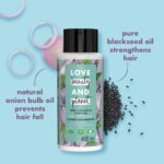Love Beauty & Planet Onion Blackseed & Patchouli Hair Fall Control Combo with Sulfate Free Shampoo & Conditioner - Image 5