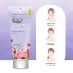 Aroma Magic Lavender Face Wash – Hydrating & Nourishing Cleanser with Rose Oil & Orange Extract for Dry & Sensitive Skin – 100ml - Image 3