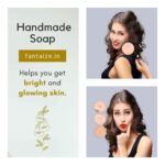 Handcrafted Gold Bathing Soap - Pack of 1 (100 Grams) - Image 5