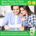 Super MAX (Power Saver and Money Saver) Save Upto 40% Electricity Bill Everyday | 3D Hologram Original Tested Product | The Superior, Digital & Powerful Electricity Saver Device- White (Pack of 2) - Image 3