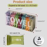 Compressed towel beauty facial mask portable reusable wet and dry disposable use for family and travel or pet cleaning towel camping wipes with gift for friends (Pack of 42) - Image 3