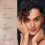 Swiss Beauty Jet Black Liquid Eyeliner | Long Lasting | Waterproof | Smudge Proof & One Stroke Application | 4ml - Image 3