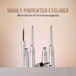 Swiss Beauty Jet Black Liquid Eyeliner | Long Lasting | Waterproof | Smudge Proof & One Stroke Application | 4ml - Image 4