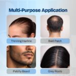 MARS Fill & Fix Hair Cover Up Powder (3.8 gm) (Dark Brown) | Upto 12 Hr Long-Lasting & Sweatproof | Natural Fuller Look For Bald Spots & Thinning Areas | Easily Washable - Image 3