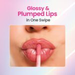 Swiss Beauty Plump-Up Wet Lightweight Lip Gloss With High Shine Glossy Finish For Fuller And Plump Lips | Shade- Mauve Muse, 2Ml| - Image 4