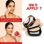 Glam21 Halo Glow 2-in-1 HD Compact | Matte & Shimmer Shades | Velvet Matte & Soft Glow Shimmer | Oil Control, Brightening & Radiant Finish | Enriched with Vitamin E |18gm,Soft Almond - Image 5