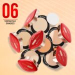 Glam21 Halo Glow 2-in-1 HD Compact | Matte & Shimmer Shades | Velvet Matte & Soft Glow Shimmer | Oil Control, Brightening & Radiant Finish | Enriched with Vitamin E |18gm,Soft Almond - Image 6