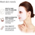 Bio Collagen Deep Collagen Night Mask Hydrating Overnight Hydrogel Korean Glass Skin Mask For Deep Hydration Wrapping Peel Off Facial Mask Pack (Pack of 4) - Image 3