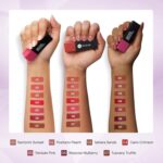 SUGAR Cosmetics Glide Peptide Serum Lipstick with Hyaluronic Acid & Vitamin E | Velvet Matte Finish | Long Lasting & Pigmented | 1 Swipe Full Coverage | 4.2gm - 03 Sahara Sands - Image 6