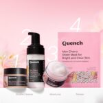 Quench Mon Cherry Dirt Dissolving Cleansing Balm | Made in Korea | Oil Based Face Cleanser and Makeup Remover Mini (10ml) - Image 5