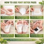 Detox Foot Patches for Detoxification – Weight Loss Pads to Remove Toxins, Deep Cleansing Body & Feet (2) - Image 7