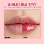 RENEE Juicy Fix Tinted Lip Balm- Cinnamon Glaze | Shiny, Glossy Finish | Protects Lips With SPF 30 | Repairs & Nourishes Dry, Flaky Lips | With Peptides, Ceramides & Hyaluronic Acid | 10 g - Image 3