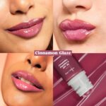RENEE Juicy Fix Tinted Lip Balm- Cinnamon Glaze | Shiny, Glossy Finish | Protects Lips With SPF 30 | Repairs & Nourishes Dry, Flaky Lips | With Peptides, Ceramides & Hyaluronic Acid | 10 g - Image 4
