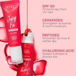 RENEE Juicy Fix Tinted Lip Balm- Cinnamon Glaze | Shiny, Glossy Finish | Protects Lips With SPF 30 | Repairs & Nourishes Dry, Flaky Lips | With Peptides, Ceramides & Hyaluronic Acid | 10 g - Image 7