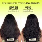 Moxie Beauty Ditch-The-Frizz Trio | Gentle Cleansing Shampoo (200ml), Ultra Hydrating Conditioner (175ml) & Frizz Fighting Hair Serum (50ml) - Image 4