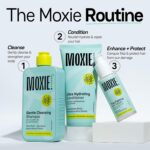 Moxie Beauty Ditch-The-Frizz Trio | Gentle Cleansing Shampoo (200ml), Ultra Hydrating Conditioner (175ml) & Frizz Fighting Hair Serum (50ml) - Image 5