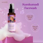 Auravedic Kumkumadi Face Wash For Women Men 100ML Best Facewash For Glowing Skin Kumkumadi Tailam Niacinamide Face Wash For Oily Skin Dry Combination with Kumkumadhi oil Brighening Facewash - Image 3