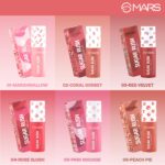MARS Sugar Rush Liquid Blush (05-PINK MOUSSE) | High-Pigmentation | Lightweight Formula | Dewy Matte Finish | Long-Lasting | Smooth Radiant Glow | Easy Doe-Foot Applicator (4.5ml) - Image 7