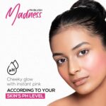 RENEE Madness PH Blush | Instant Unique Pink Payoff | Highly Blendable | Light Weight | Long Lasting | Moisturizing Formula | Enriched With Olive | Macadamia & Shea | Paraben Free & Cruelty Free | 3 Gm - Image 4