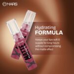 MARS Matte Muse Mousse Lipstick (3ml) (10-WINNER WOMEN) with Doe-Foot Applicator | Highly Pigmented | Smooth Texture | Hydrating Formula | Blurry Lips Effect - Image 4