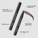 RENEE Browfill Eyebrow Pen - Brown | Waterproof & Smudge-Proof | One Swipe Application | Micro Precision | Natural & Long-Lasting Finish | For Denser & Fuller Eyebrows | Easy to Use | Cruelty-Free - Image 3