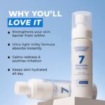 Conscious Chemist® Niacinamide & 7 Ceramide Milky Face Toner | 100ml | Alcohol-Free Hydrating Toner for Oily, Dry & Combination Skin | Pore Refining, Barrier Repair, Brightening & Smoothing | Women & Men - Image 4