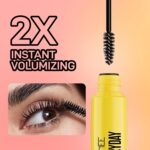 RENEE Everyday Mascara 2X Instant Volumizing, Waterproof | Smudge-proof, Transferproof | Lengthening | With Vitamin E | 15 ml - Image 3