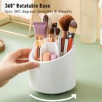 FABSKIN Makeup Organizer Stand | 360° Rotating Makeup Brush Holder | Make Up Organiser | Cosmetic Organizer Shelf - Image 5