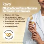 Kaya Gluta Glow Face Serum | Improve Skin Luminance, Tone | Dark Spot Removal | Pigmentation Reduction, UV Damage Repairs | 30ml - Image 3