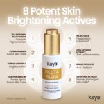 Kaya Gluta Glow Face Serum | Improve Skin Luminance, Tone | Dark Spot Removal | Pigmentation Reduction, UV Damage Repairs | 30ml - Image 5
