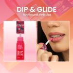 Swiss Beauty Dip Tint Lip Oil | Colour-Changing Lip Oil | Glossy Finish | Long-Lasting Moisturisation | Enriched with Vitamin E | Shade-02 Dragon Fruit, 3ml - Image 4