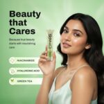 MARS Glow O' Clock Gel Primer for Face Makeup | Enriched with Green Tea Extracts | Dewy Primer | Long Lasting | Power Grip | Ideal for Dry Skin (30ml) - Image 3