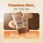 MARS SPF50 PA++++ High Coverage Foundation (25ml) (03-NATURAL BEIGE) | Blemish Free & Blendable Makeup | For All Skin Type | IN-VIVO Tested with 5 Star UVA+UVB Protection Boots Rating - Image 6