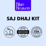 Blue Heaven Saj Dhaj Festive Makeup Kit for women- Natural, Pack of 10 | Full face Makeup kit, Medium Tone combo, 19g+26.3ml - Image 10
