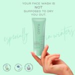 Orimii pH Balance Hydrating Gentle Face Wash For Dry & Oily Skin |Enriched with Ceramides, Vitamin E & Hyaluronic Acid |Soap Free, Non Comedogenic Cleanser 100ml - Image 3