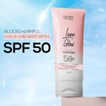 RENEE Lumi Glow Highlighting Sunscreen with SPF 50 | In-Vivo Tested | With Niacinamide & Hyaluronic Acid | Lightweight & Non-Sticky | No White Cast | Protects against UVA-UVB | Radiant Finish | 50g - Image 3