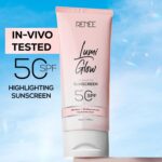 RENEE Lumi Glow Highlighting Sunscreen with SPF 50 | In-Vivo Tested | With Niacinamide & Hyaluronic Acid | Lightweight & Non-Sticky | No White Cast | Protects against UVA-UVB | Radiant Finish | 50g - Image 7
