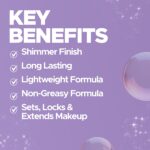 Hilary Rhoda Shimmer Stay Makeup Fixer | Infused with Aloe Vera | Cruelty-Free & Vegan | Keeps Makeup Intact | Hydrates, Soothes & Refreshes Skin - 80m (Gold - Shade 01) - Image 5
