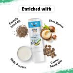 Little Joys Natural Lip Balm for Kids | Heals Chapped Lips | Formulated with Child Friendly Waxes, Shea Butter, Milk Protein & Castor Seed Oil | Developed by Experts | 4g X 2 - Image 3