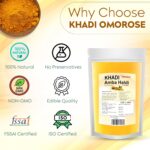 Khadi Omorose Kasturi Haldi (Amba Haldi) Powder | For Glowing Skin | 100 Gm - Image 4