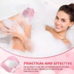 Moroccan Hammam Exfoliating Kessa Scrub Glove Shower Scrub Gloves Body Facial Tan Massage Mitt (Pink) - Image 3