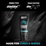 Beardo Man Curls 100g | Curly Hair Cream for Bouncy, Shiny & Defined Curls | Flaxseed Gel for Hair, Leave in Cream, Hair Styling Cream for Men & Women - Image 4