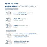 Bioderma Pigmentbio Foaming Cream Brightening Exfoliating Cleanser (Face & Body Wash) For Brightened Skin, 200 ml - Image 4