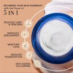 Ras Luxury Oils Super Recharge Night Cream with Bakuchiol (Natural Retinol) & Peptides| Anti-aging Formula | Hydrates & Strenghten Skin Barrier | Reduces Fine Lines & Wrinkles | Luxury Skincare - Image 3